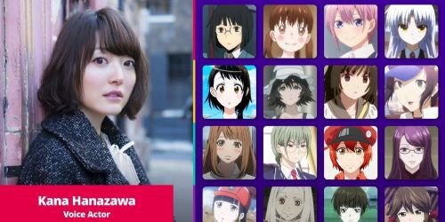 Popular Anime Voice Actress