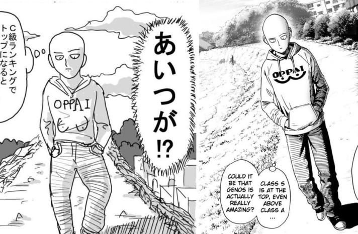 One Punch Man Webcomic Vs Manga